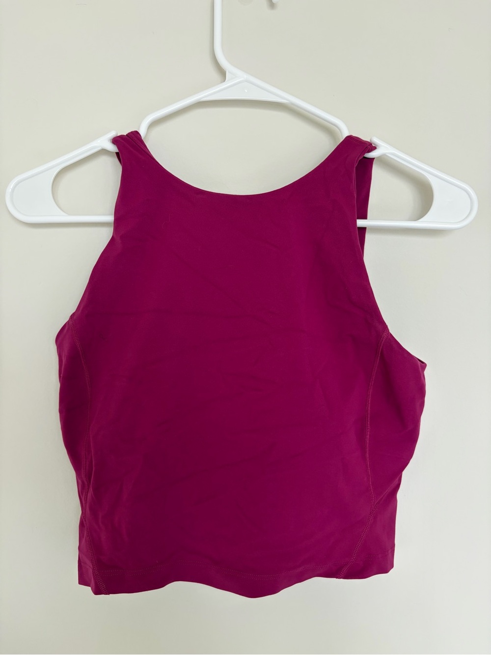 lululemon Set Fuchsia/Magenta Tank Top and Leggings